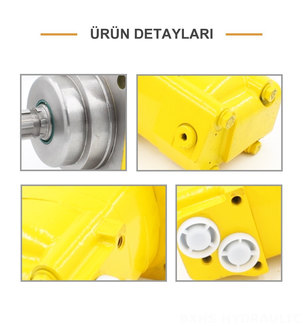 BM5W_Sikloid Hidrolik Motor 195 cc/r 75 L/dakika hidrolik motor